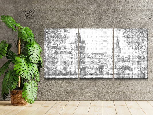 Dotting - Charles-broen (sæt af 3)