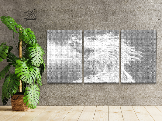 Dotting - Gylden drage (sæt af 3)