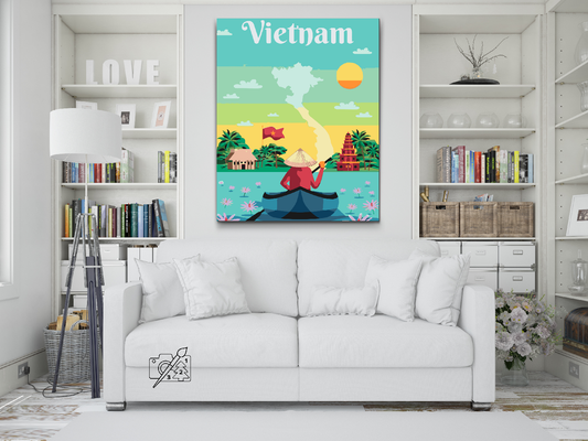 Paint by number - Vietnam