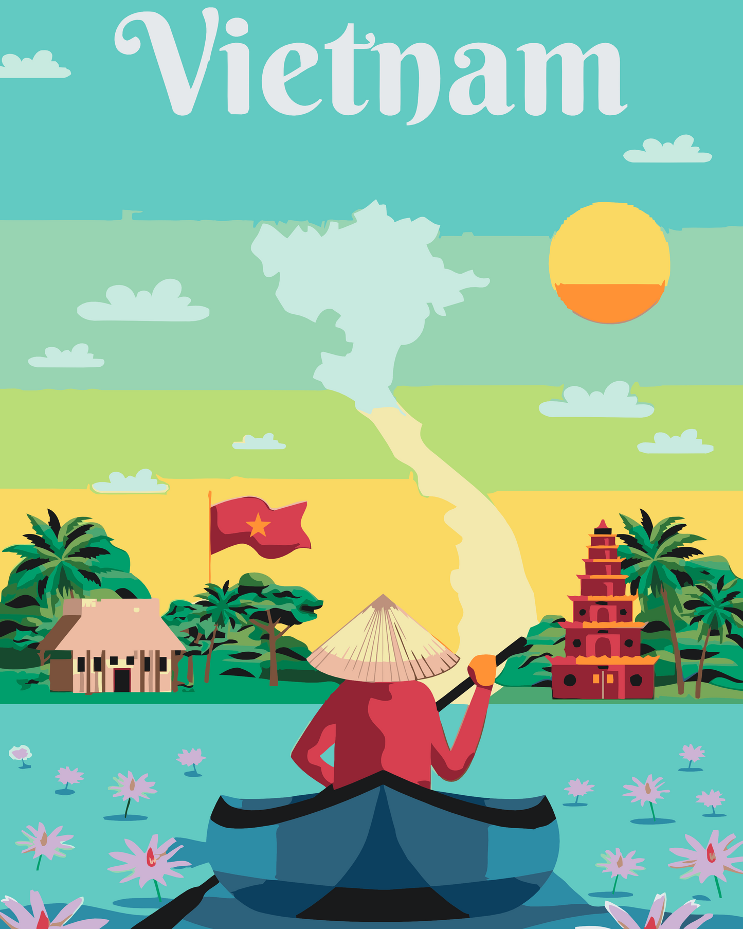 Paint by number - Vietnam
