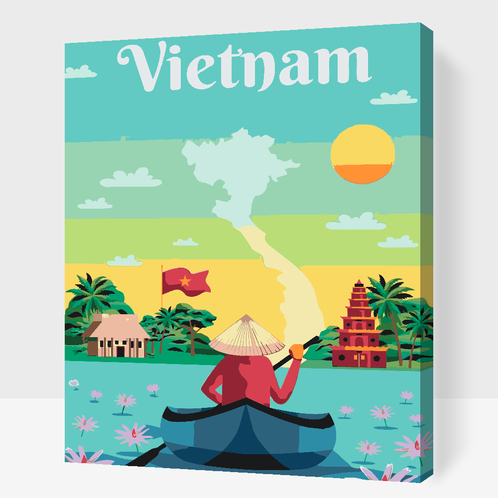 Paint by number - Vietnam