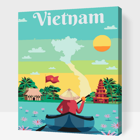Paint by number - Vietnam
