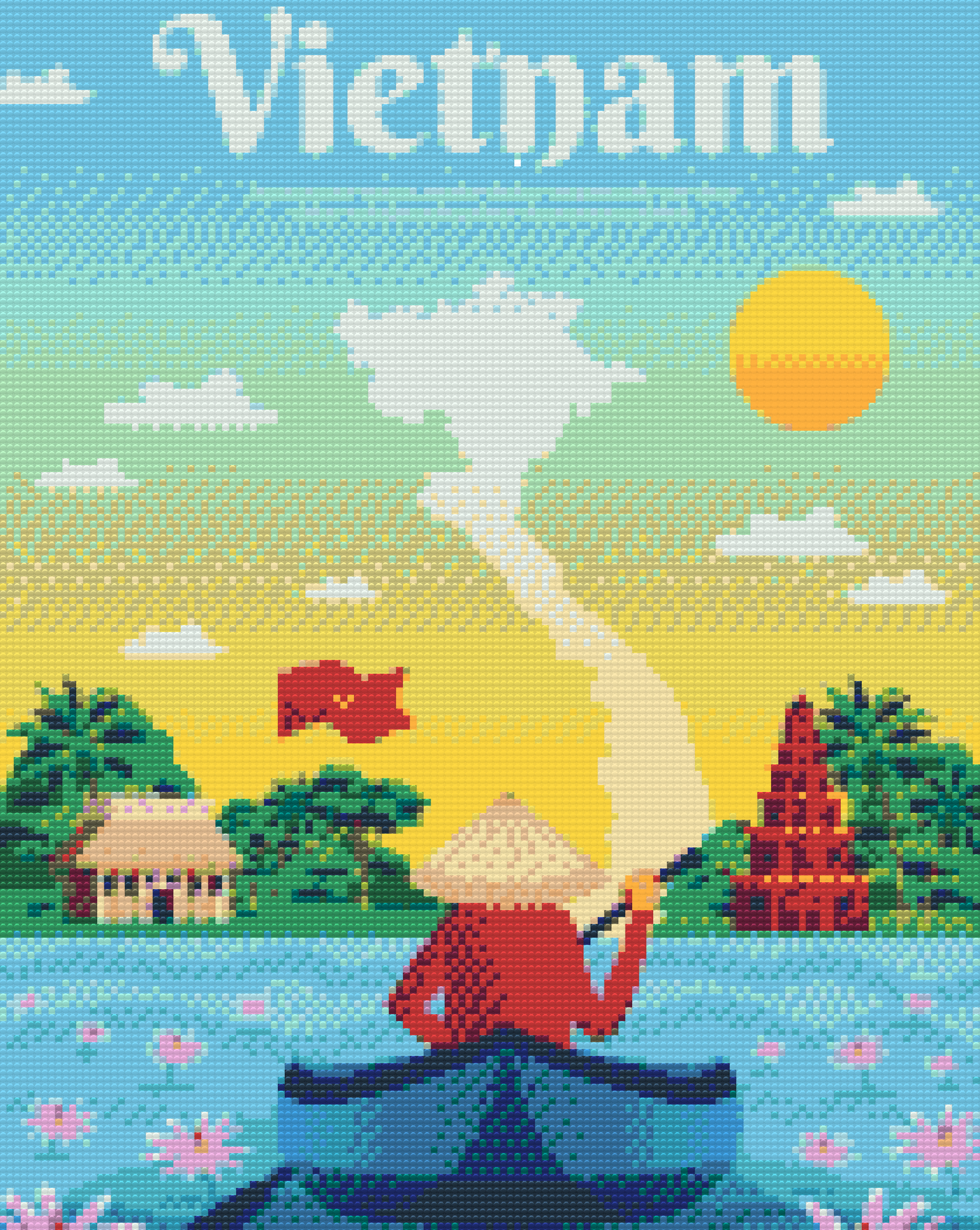 Diamond Paint - Vietnam