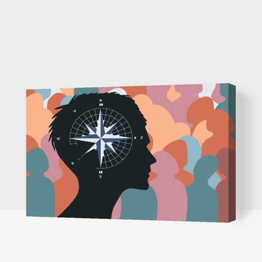 Paint by number - Kompas i hovedet