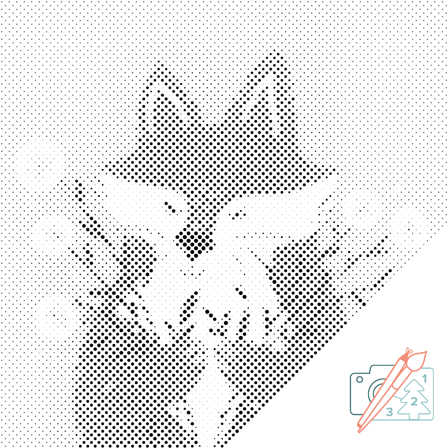 Dotting - Foxy med mælkebøtter