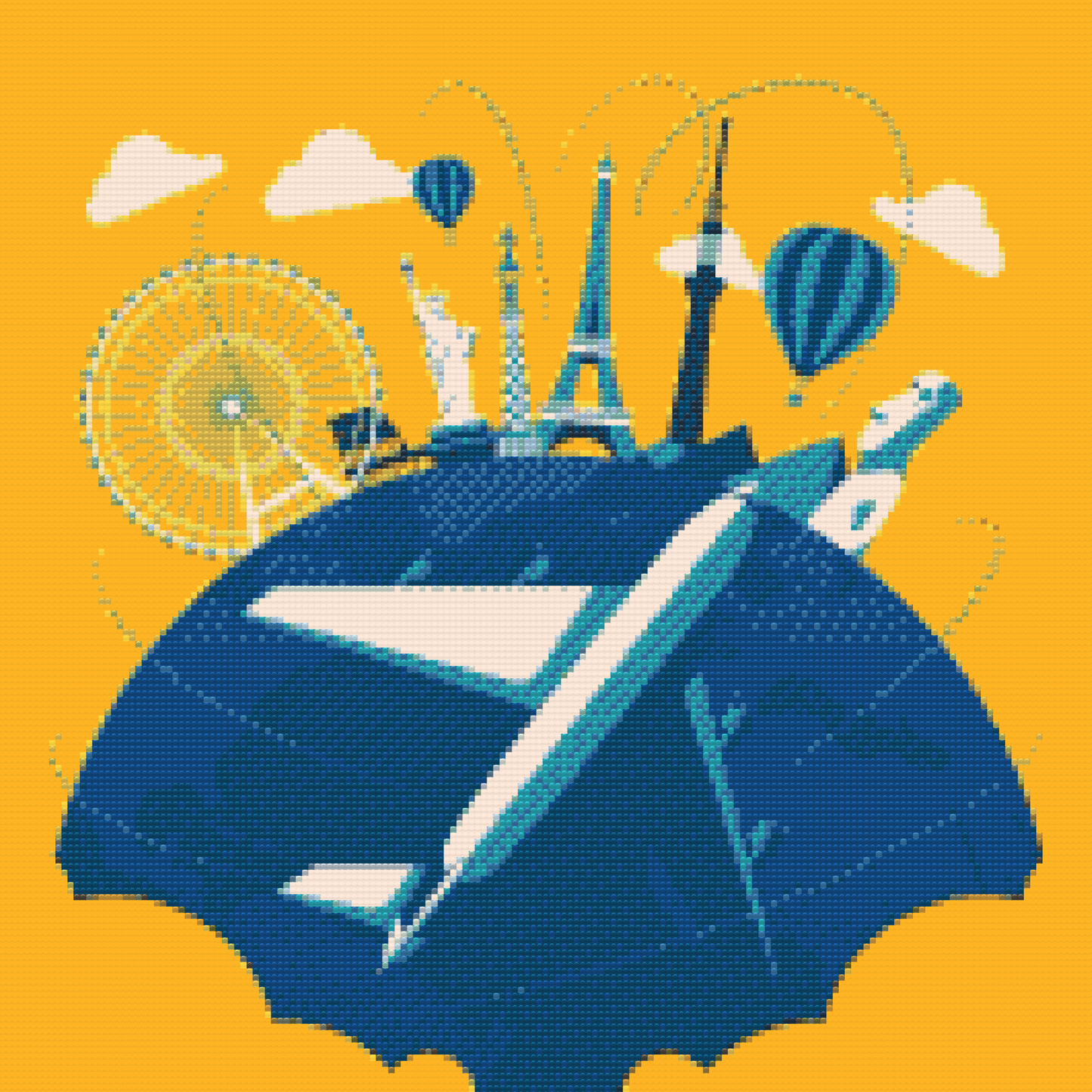 Diamond Paint - Rejser over hele verden