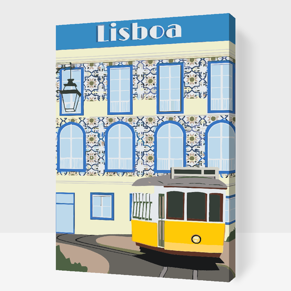 Paint by number - Lissabon
