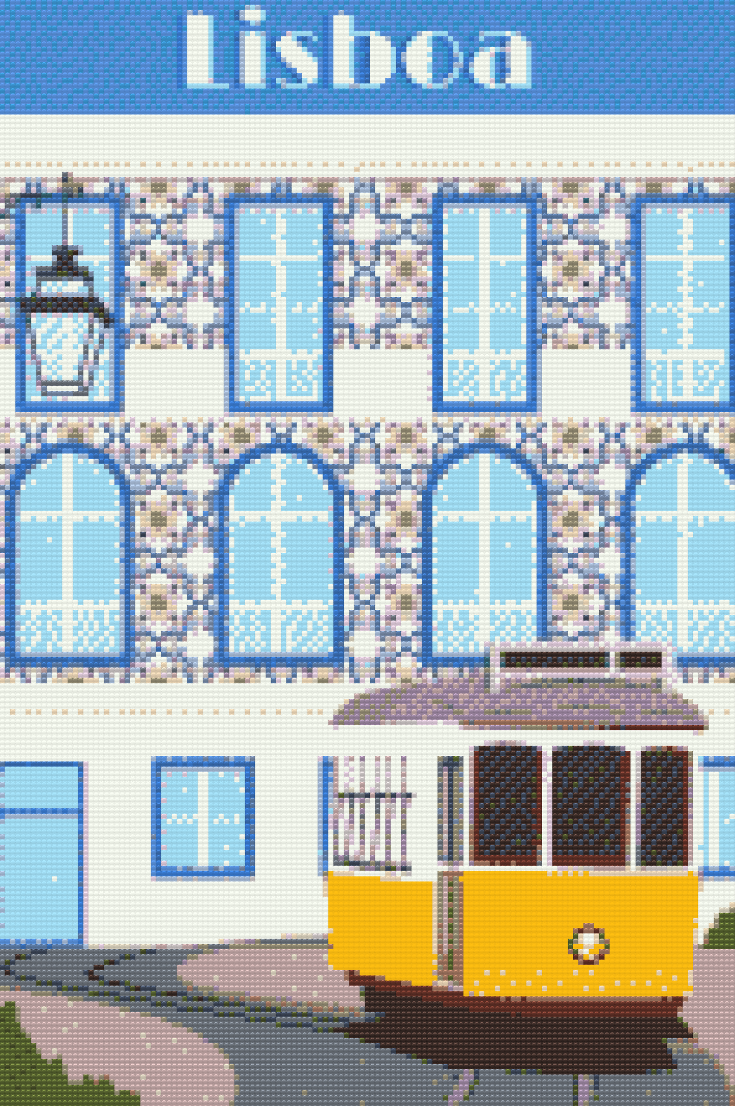 Diamond Paint - Lissabon
