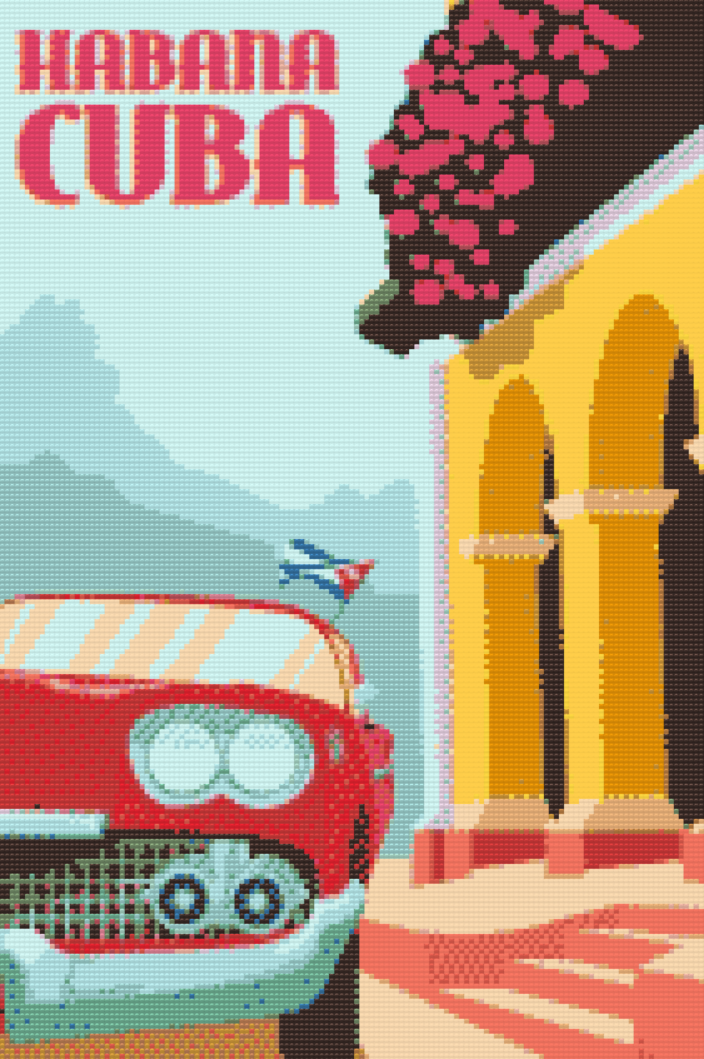 Diamond Paint - Cuba, Havana