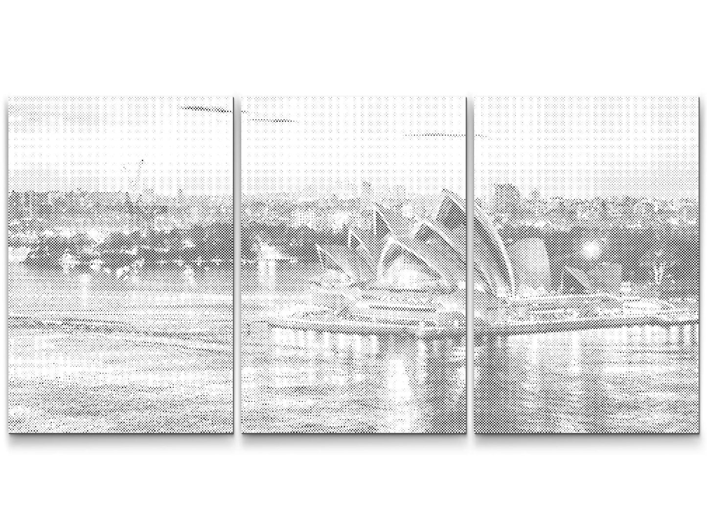 Dotting - Nat på Sydney Opera House (sæt af 3)