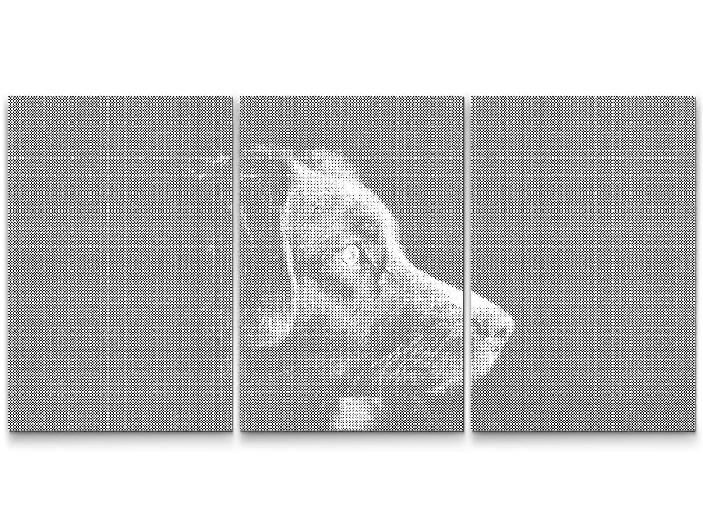 Dotting - Portræt af en hund (sæt af 3)