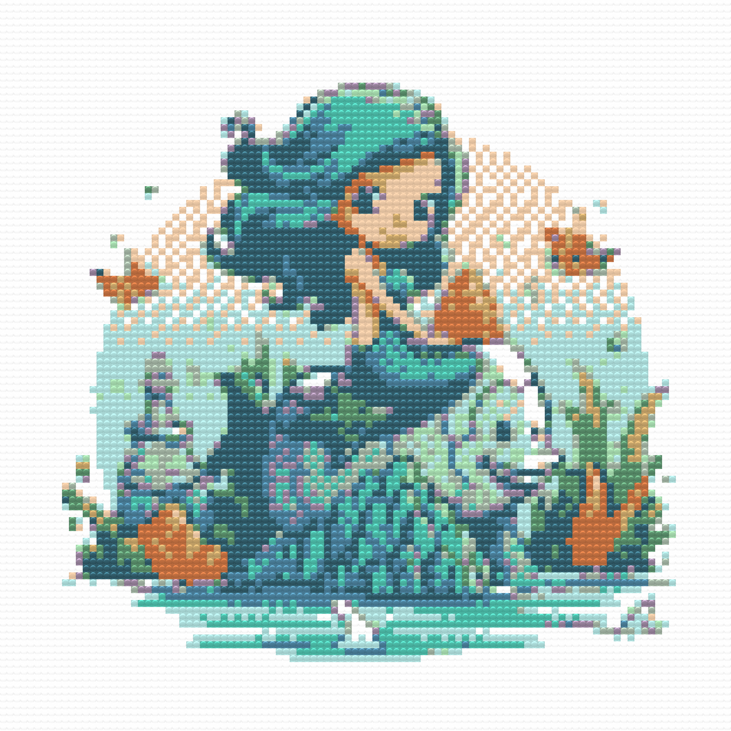 Diamond Paint - Havfrue