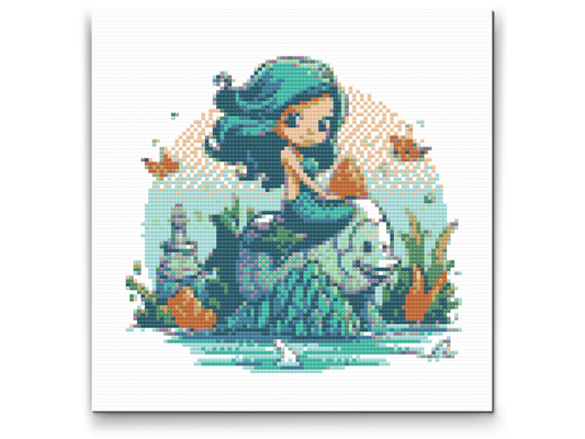 Diamond Paint - Havfrue