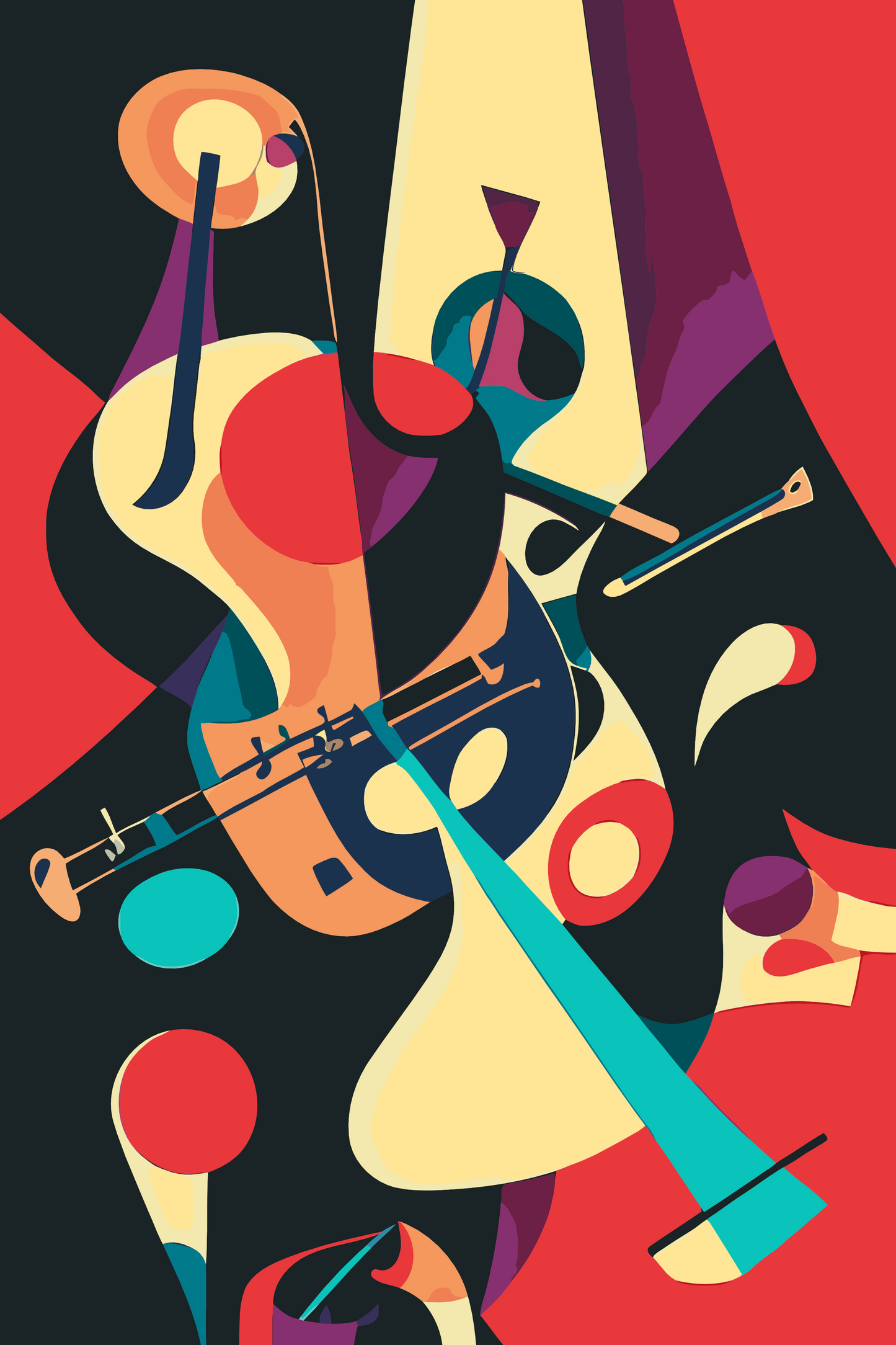 Paint by number - Musik i maleriet