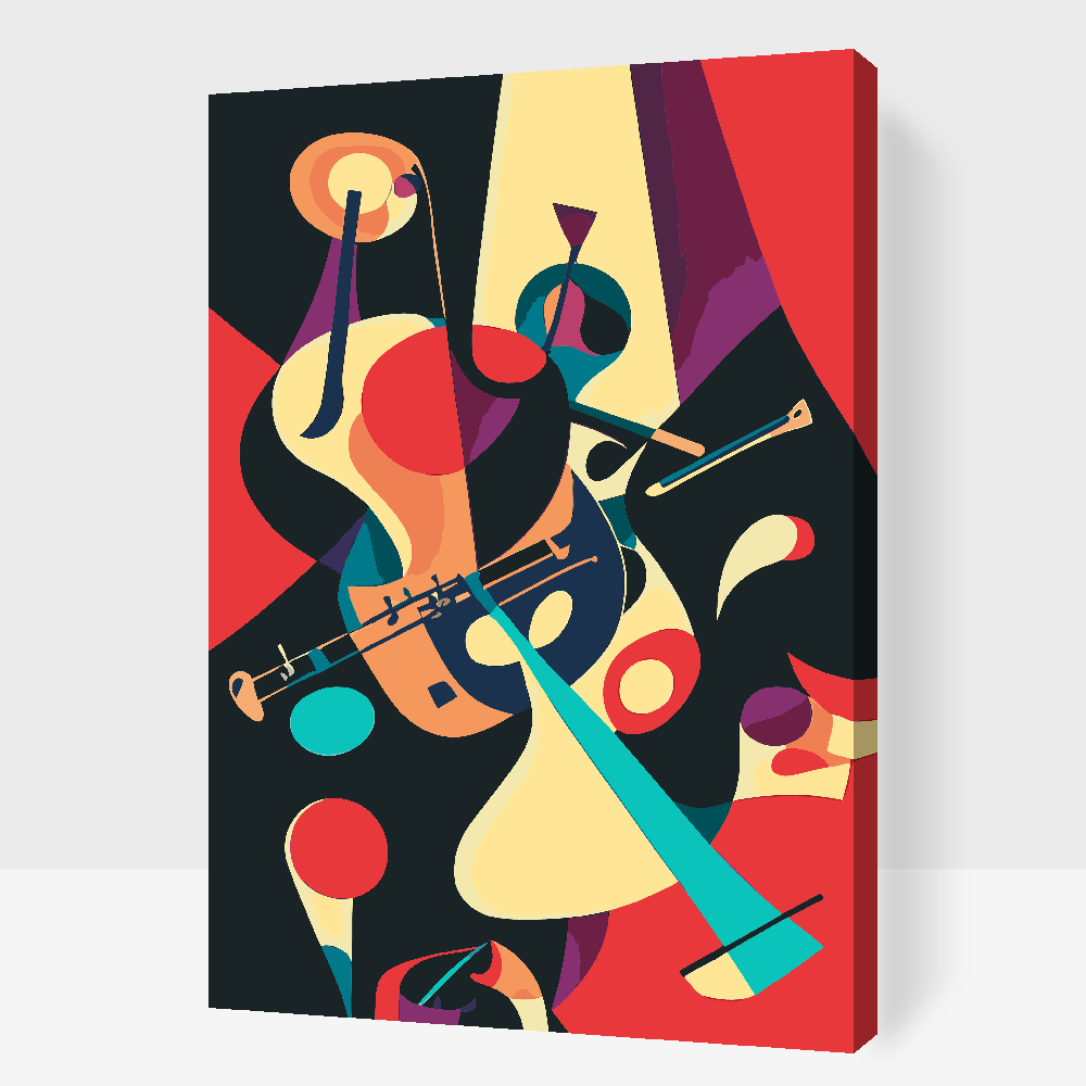Paint by number - Musik i maleriet
