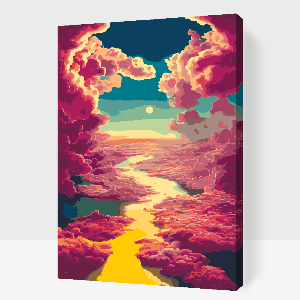 Paint by number - I skyerne