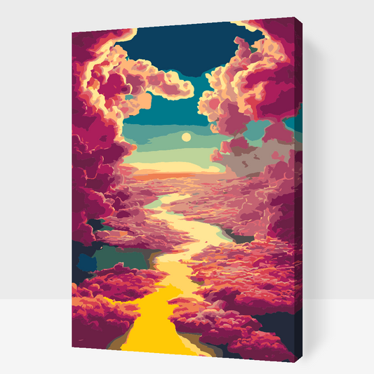 Paint by number - I skyerne