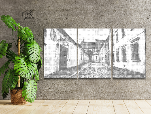 Dotting - Bratislavas historiske centrum (sæt af 3)