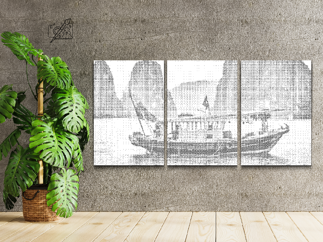 Dotting - Ha Long Bay (sæt af 3)