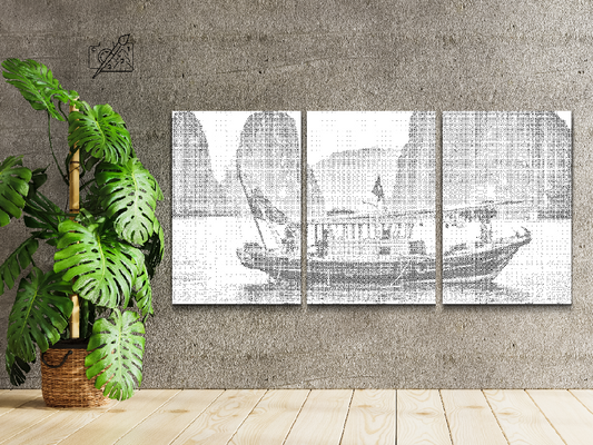 Dotting - Ha Long Bay (sæt af 3)