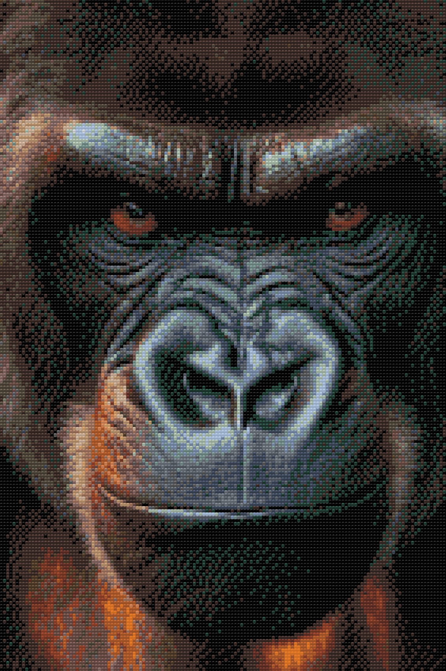 Diamond Paint - Diamantmaleri - Gorillablik