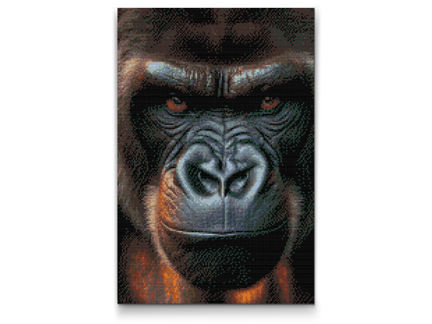 Diamond Paint - Diamantmaleri - Gorillablik