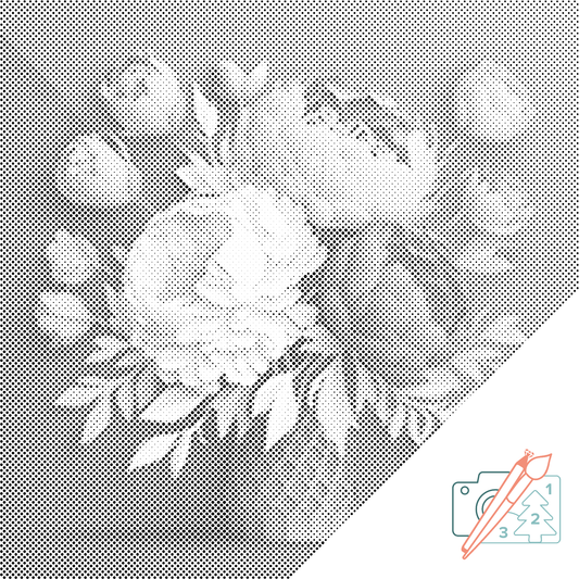 Dotting - Buket pæoner