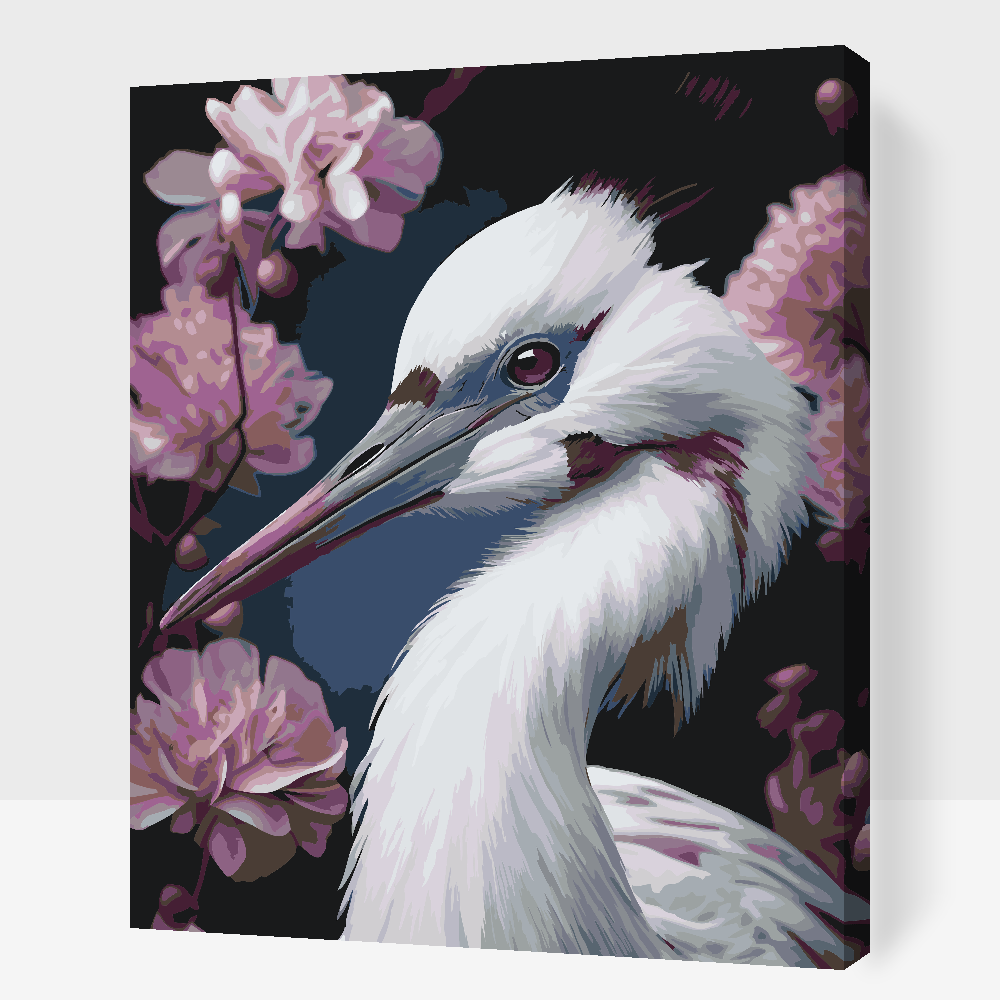 Paint by number - Heron 2