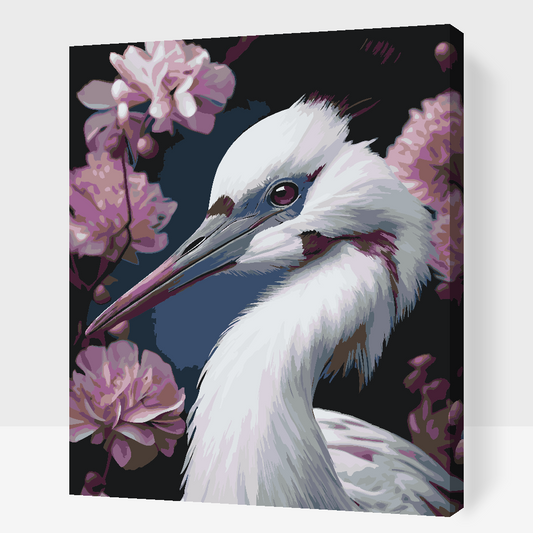 Paint by number - Heron 2