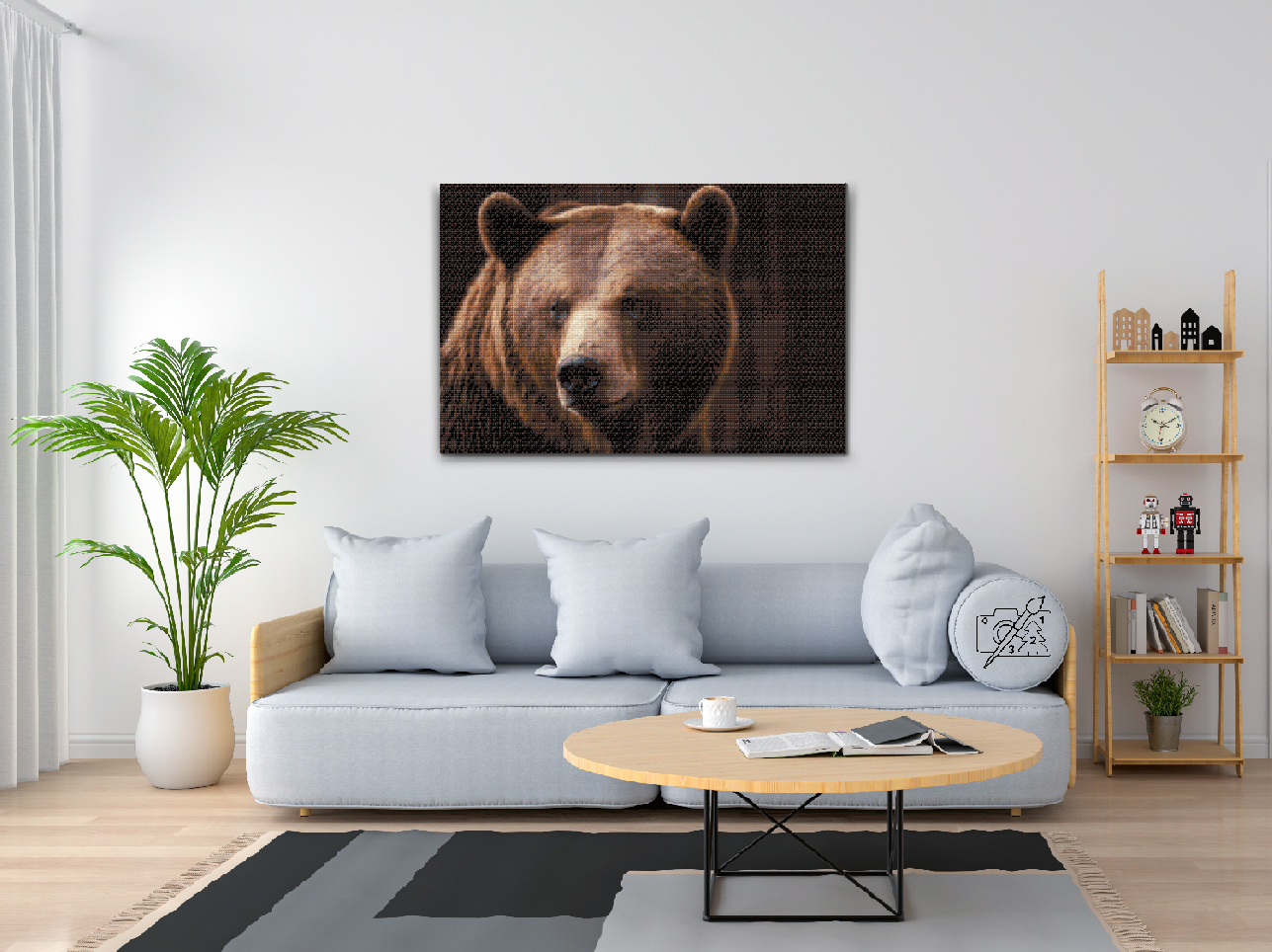 Diamond Paint - Grizzlybjørn
