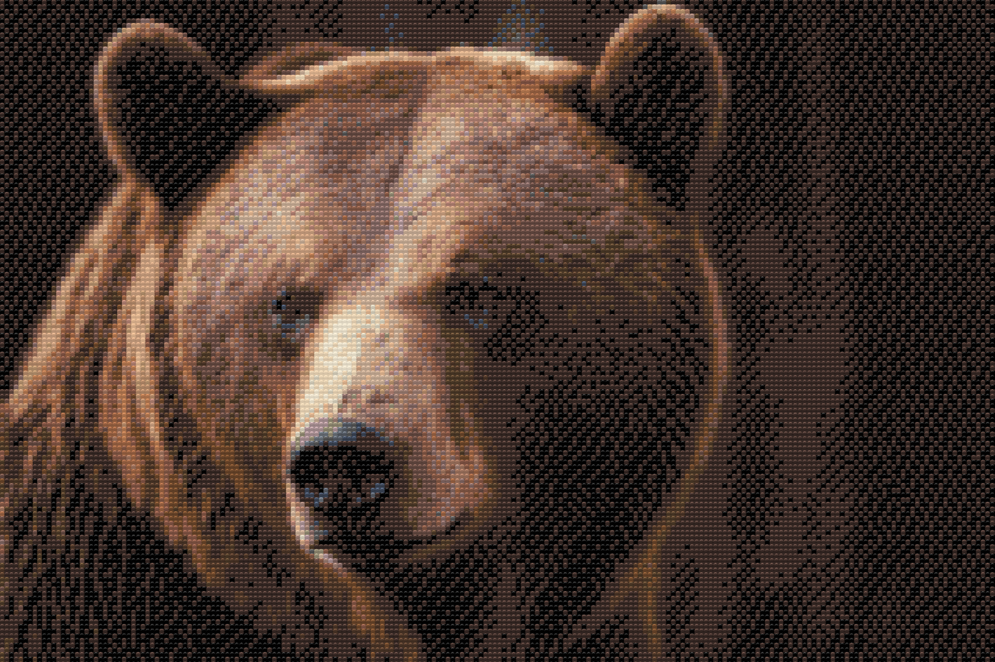 Diamond Paint - Grizzlybjørn