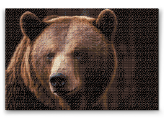 Diamond Paint - Grizzlybjørn