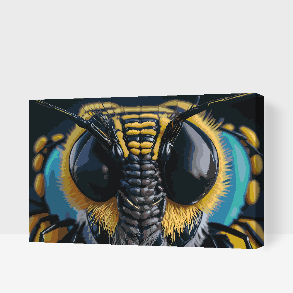 Paint by number - Wasp
