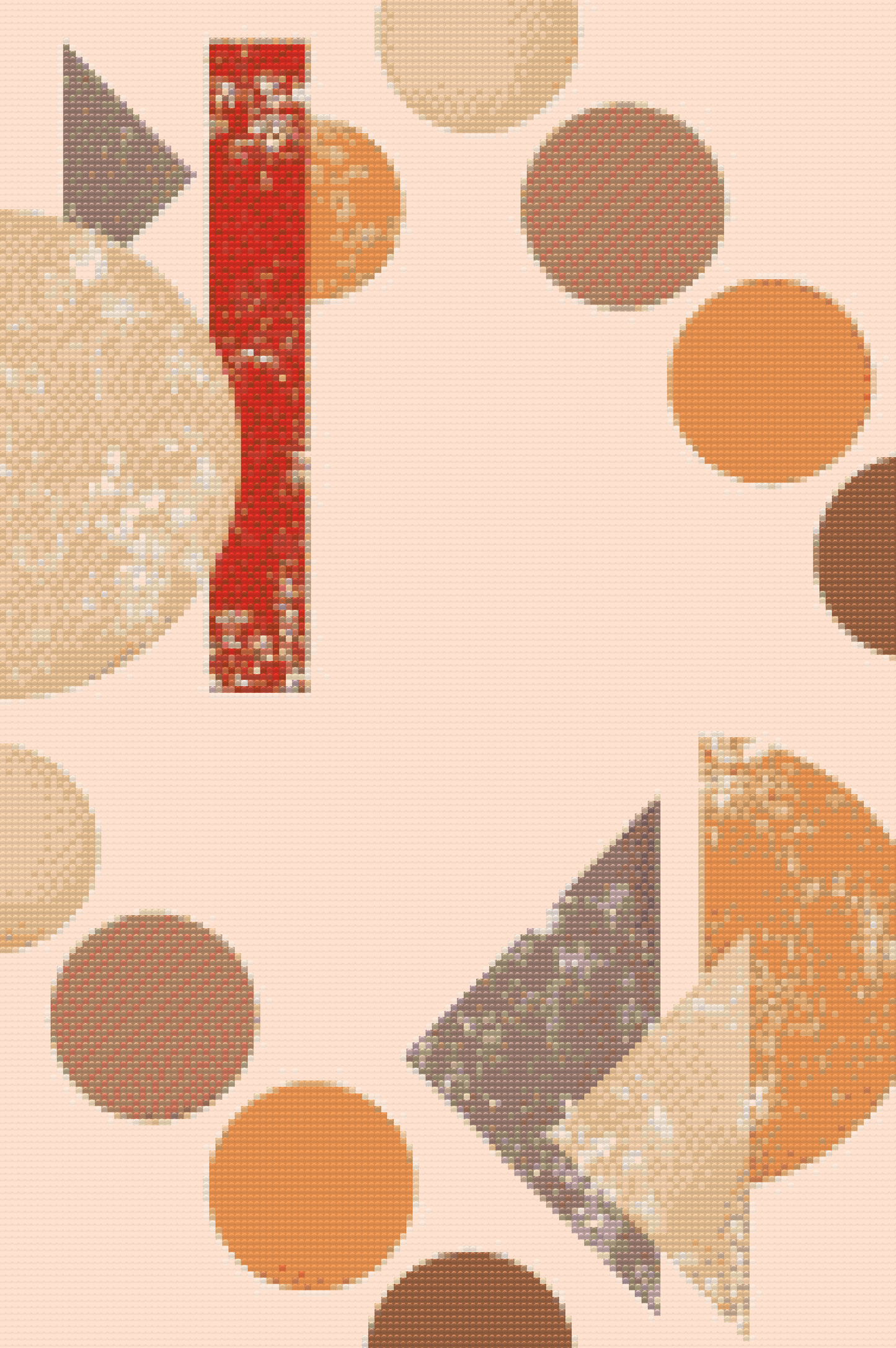 Diamond Paint - Geometrisk design