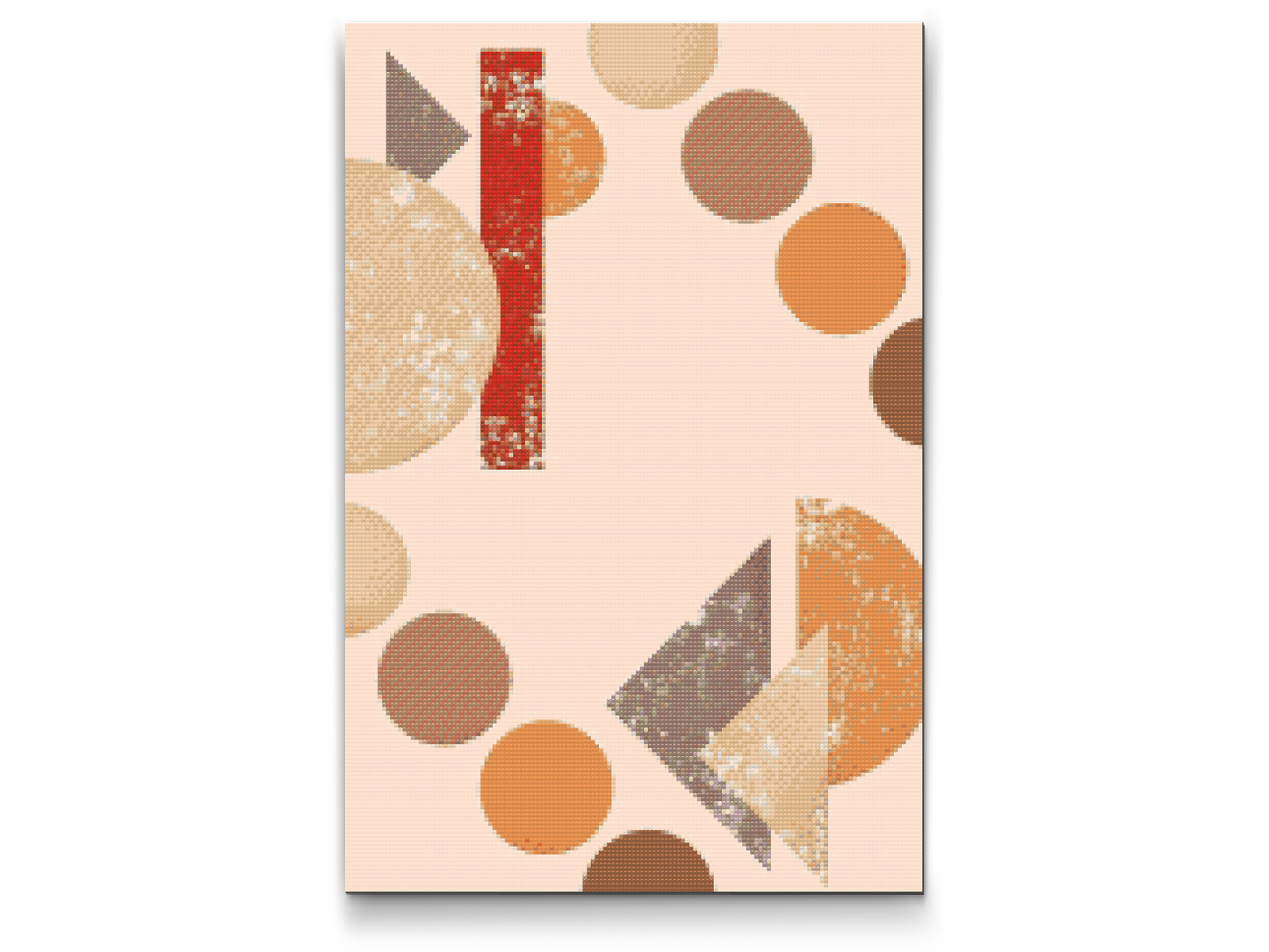 Diamond Paint - Geometrisk design