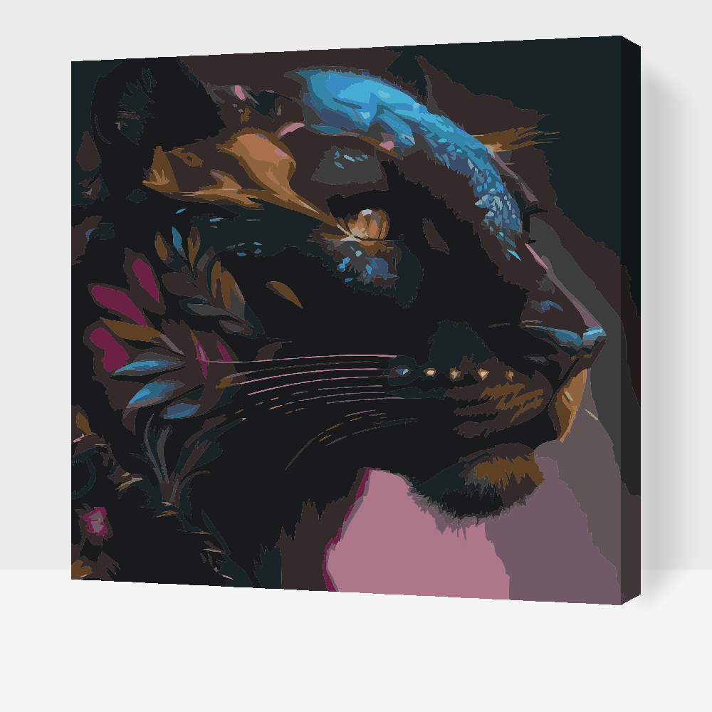 Paint by number - Sort puma
