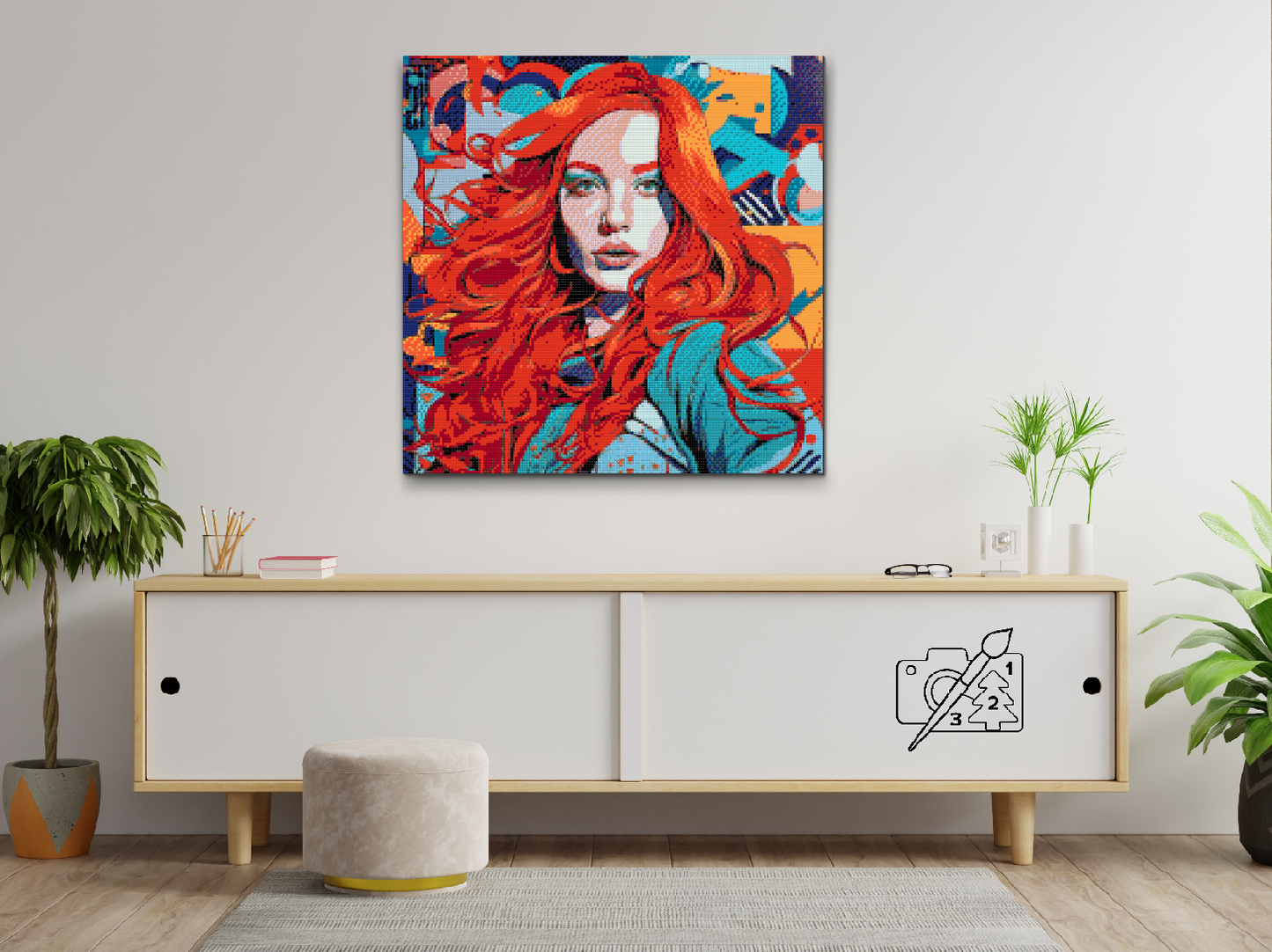 Diamond Paint - Sanselig rødhåret