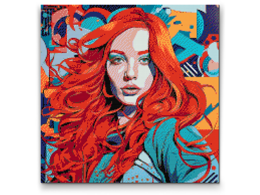 Diamond Paint - Sanselig rødhåret