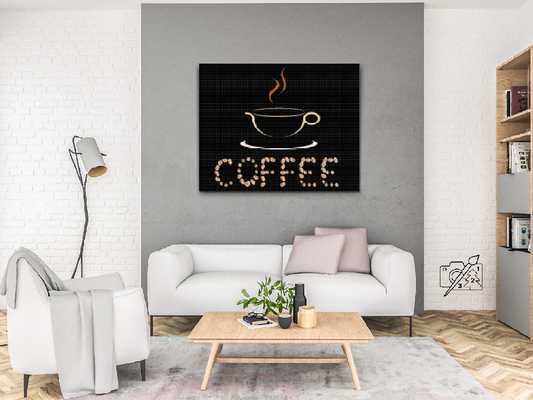 Diamond Paint - Kaffebønnestavning