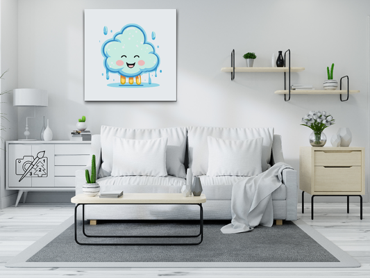 Paint by number - Glad sky