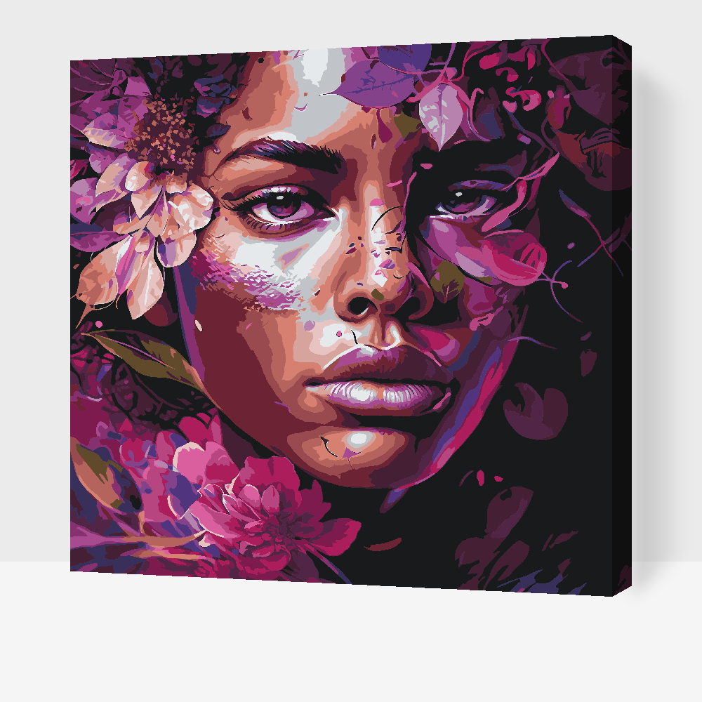 Paint by number - Sanselig kvinde