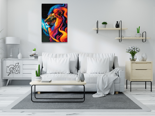 Diamond Paint - Majestætisk løve