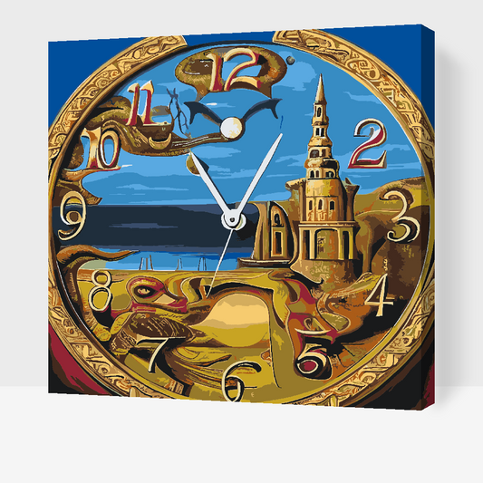 Paint by number - Abstrakt ur