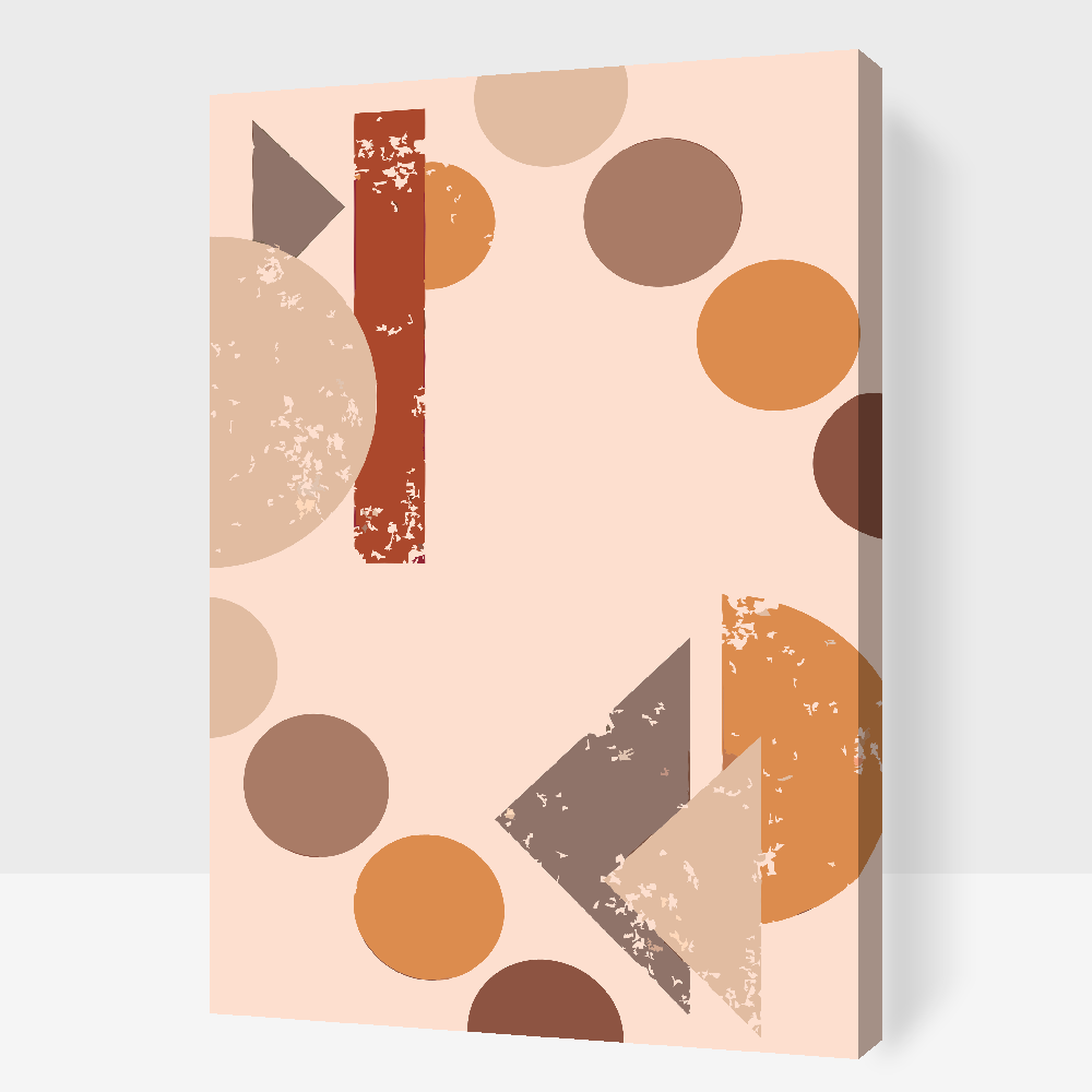 Paint by number - Geometrisk design