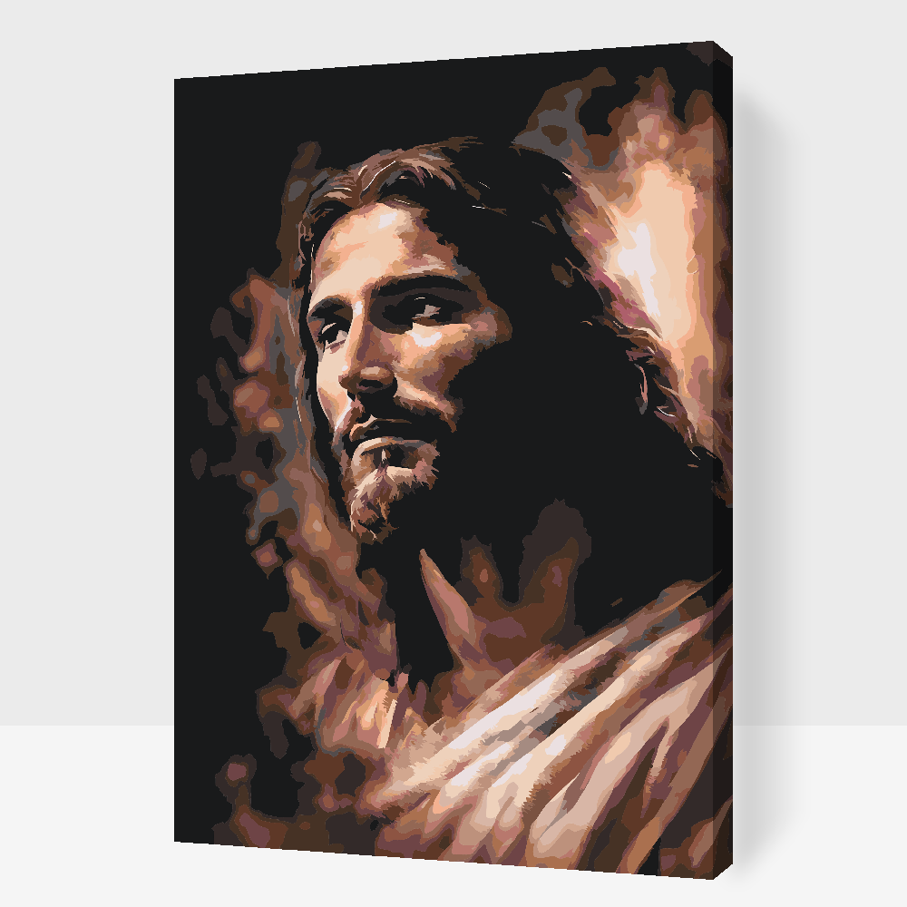 Paint by number - Jesus 3
