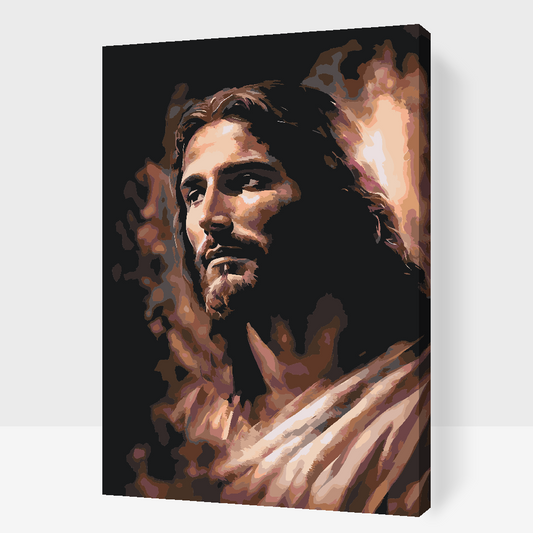 Paint by number - Jesus 3