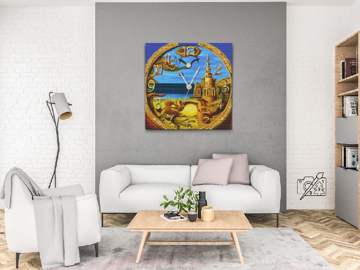 Diamond Paint - Abstrakt ur