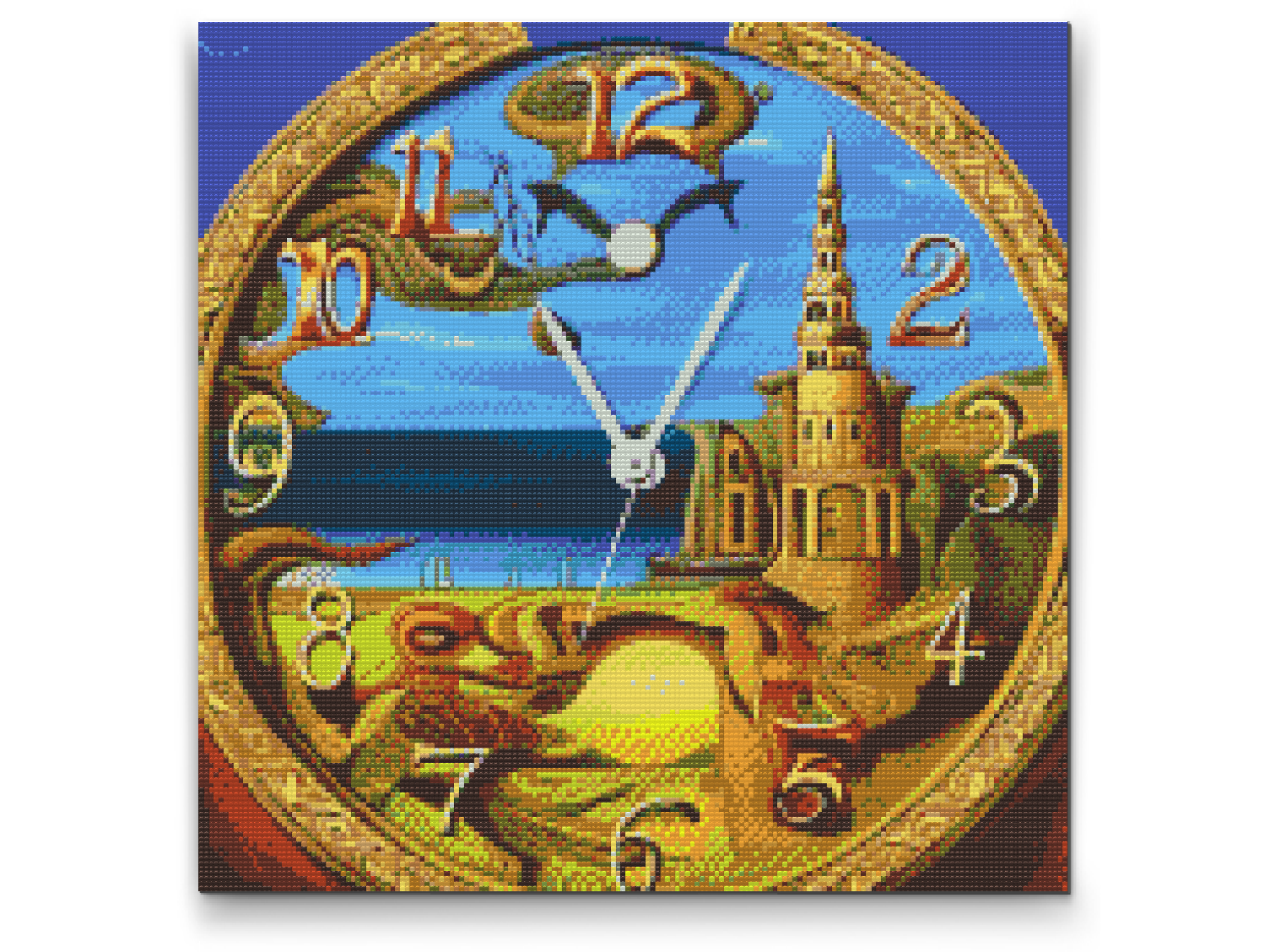 Diamond Paint - Abstrakt ur