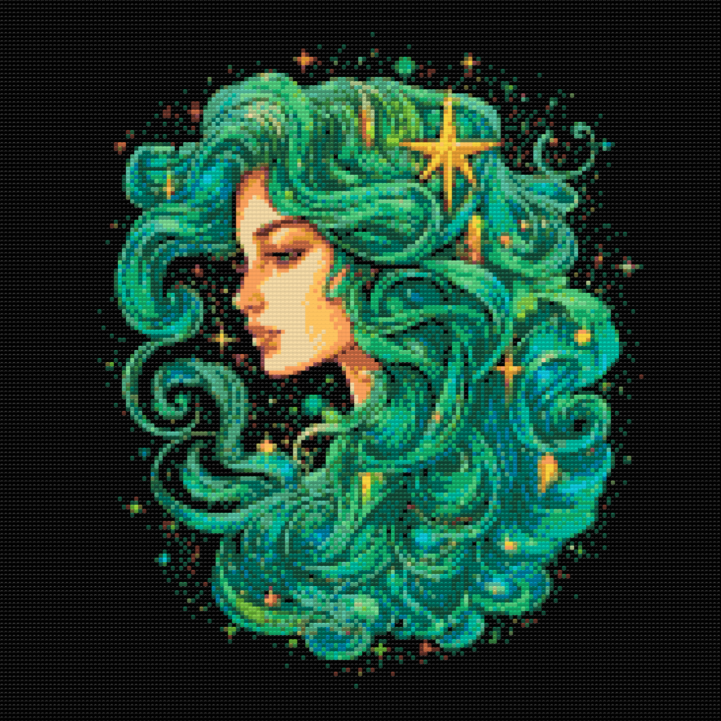 Diamond Paint - Jomfruen