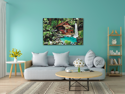 Paint by number - Love Cottage